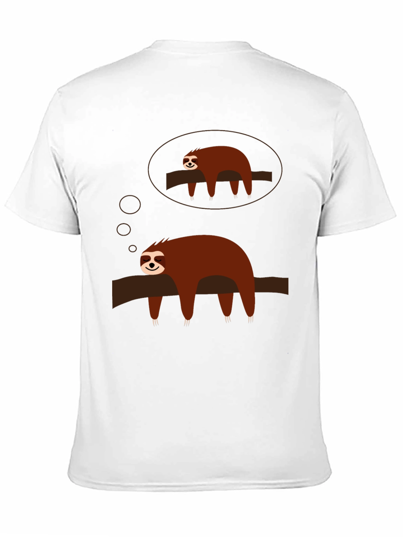 Sloth Dreamer Graphic Tee - Relaxed Fit