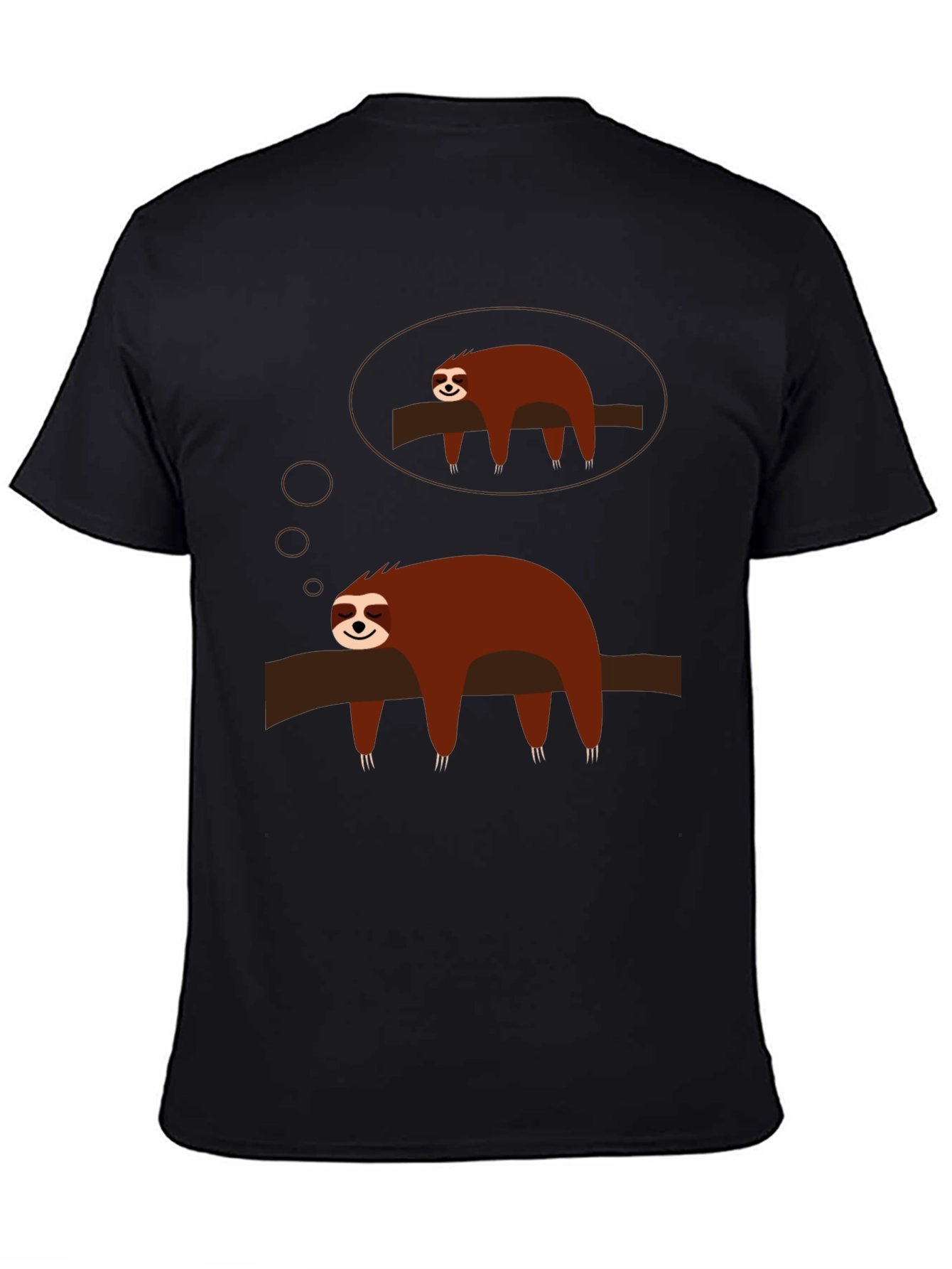 Sloth Dreamer Graphic Tee - Relaxed Fit