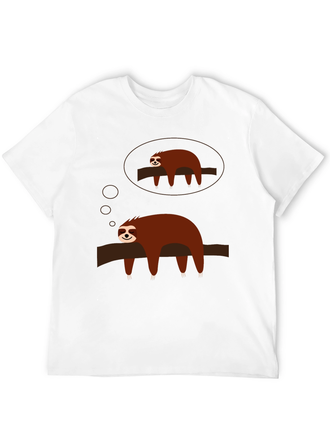 Sloth Dreamer Graphic Tee - Relaxed Fit