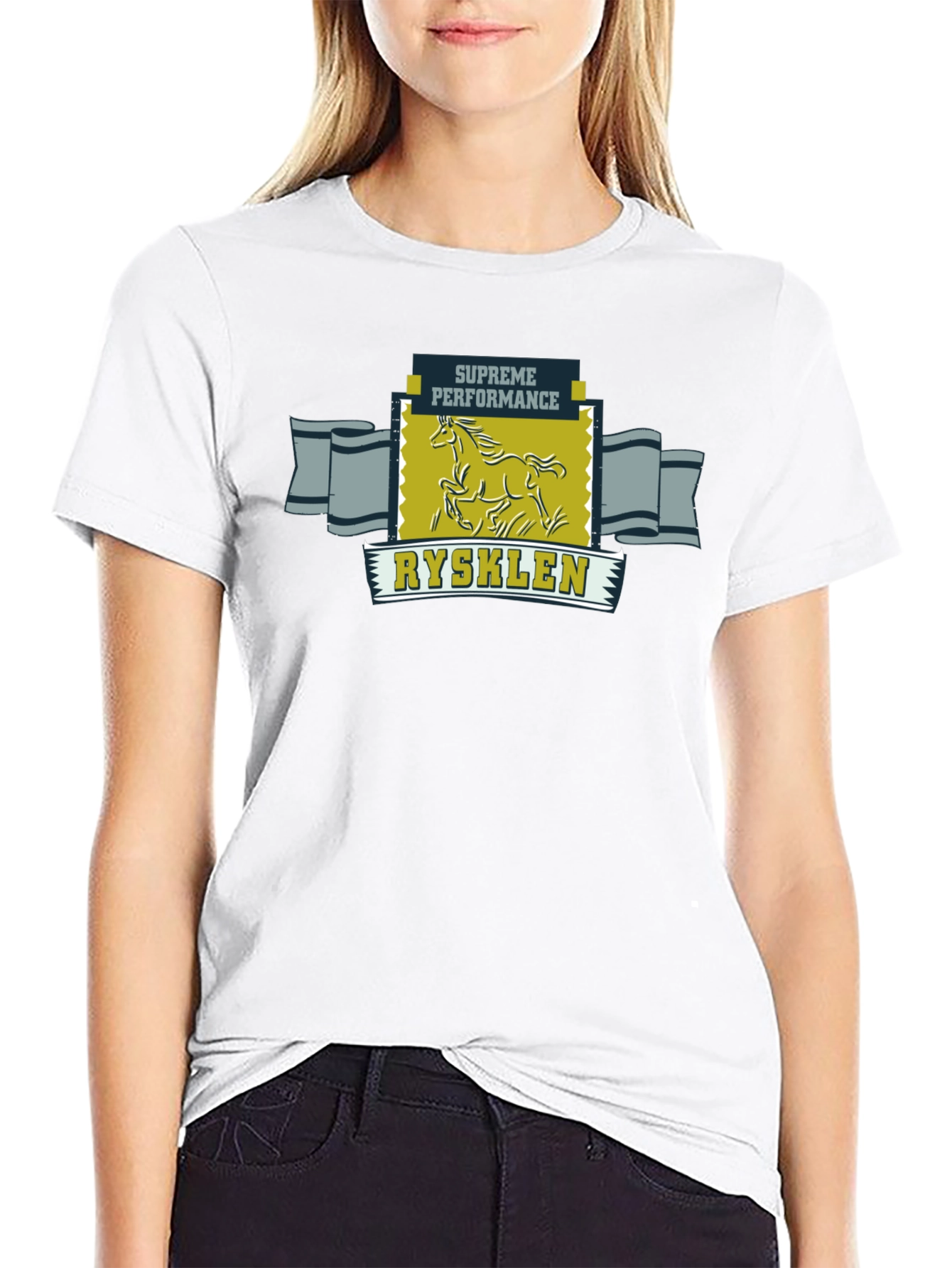 Rysklen Supreme Performance Horse T-Shirt