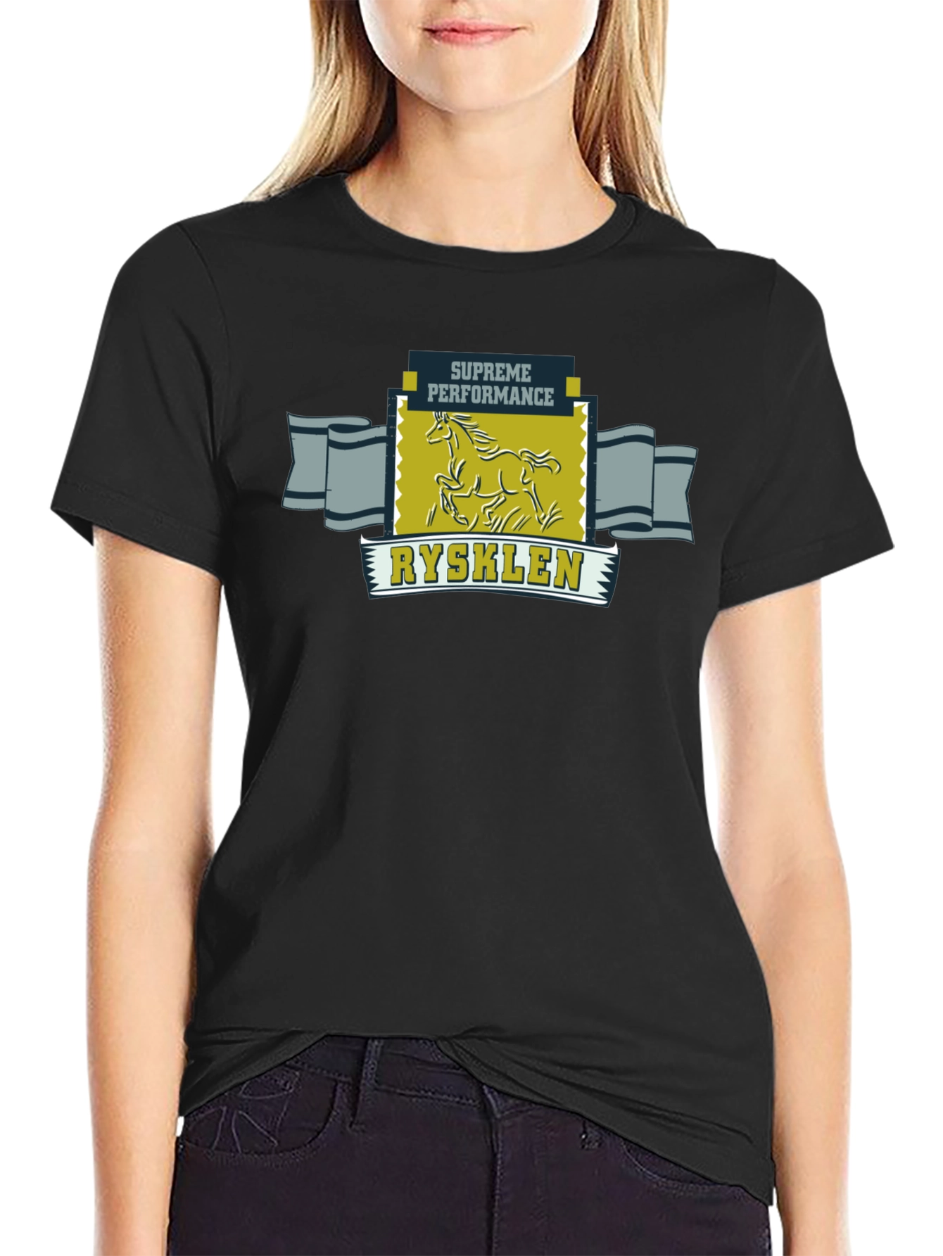 Rysklen Supreme Performance Horse T-Shirt
