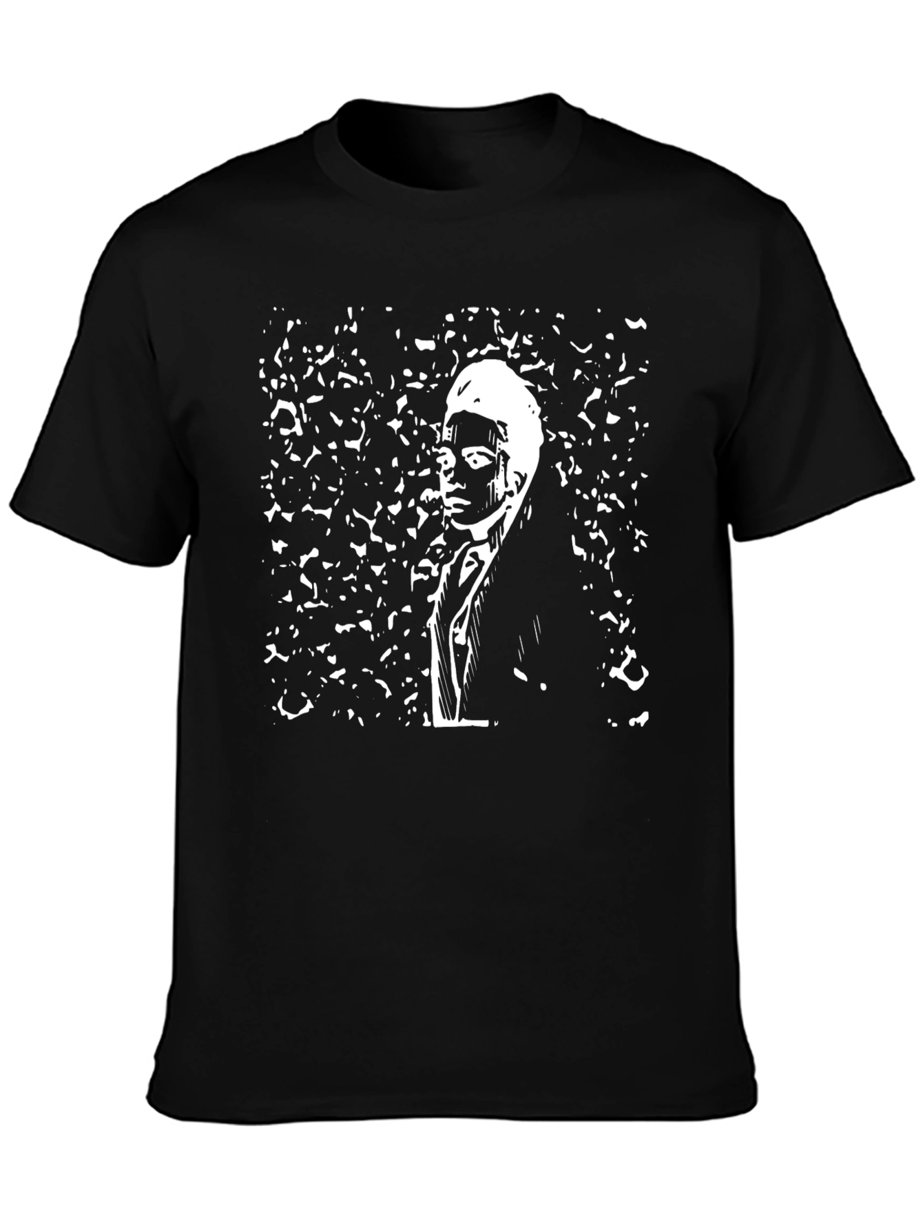 Abstract Portrait Graphic Tee