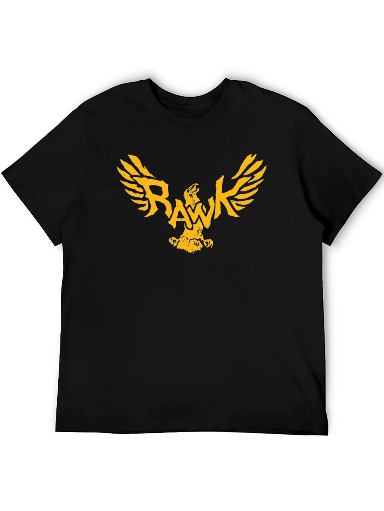 RAAWK Eagle Graphic Black T-Shirt