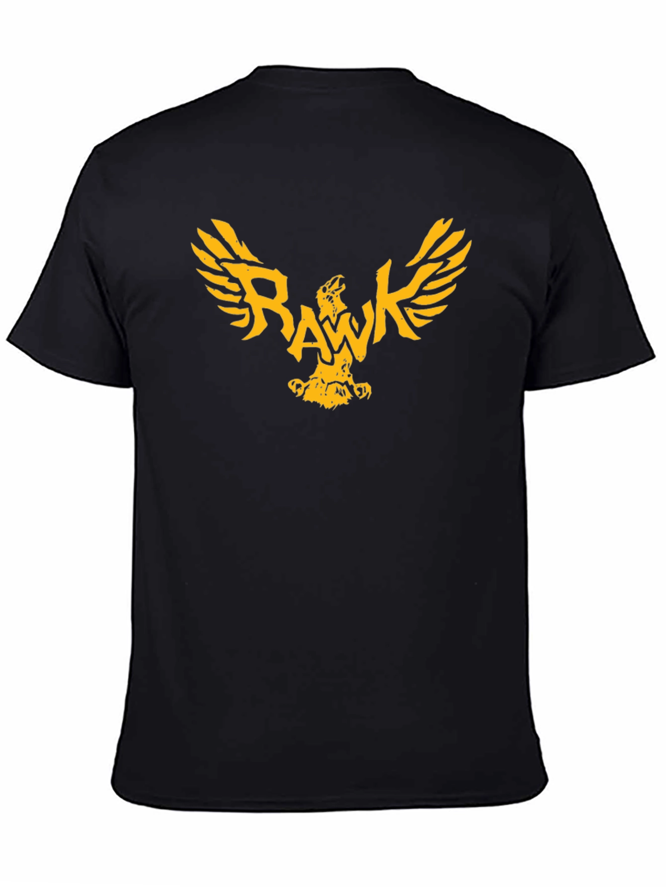 RAAWK Eagle Graphic Black T-Shirt