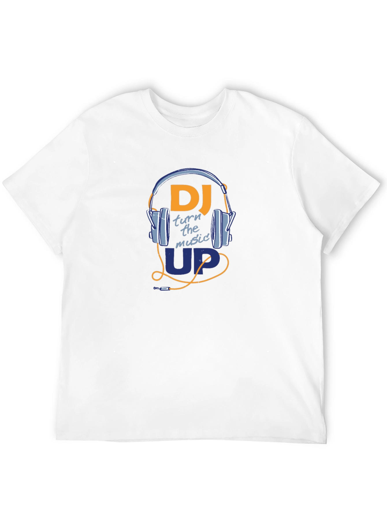DJ Headphones Graphic Tee - Music Lovers T-Shirt