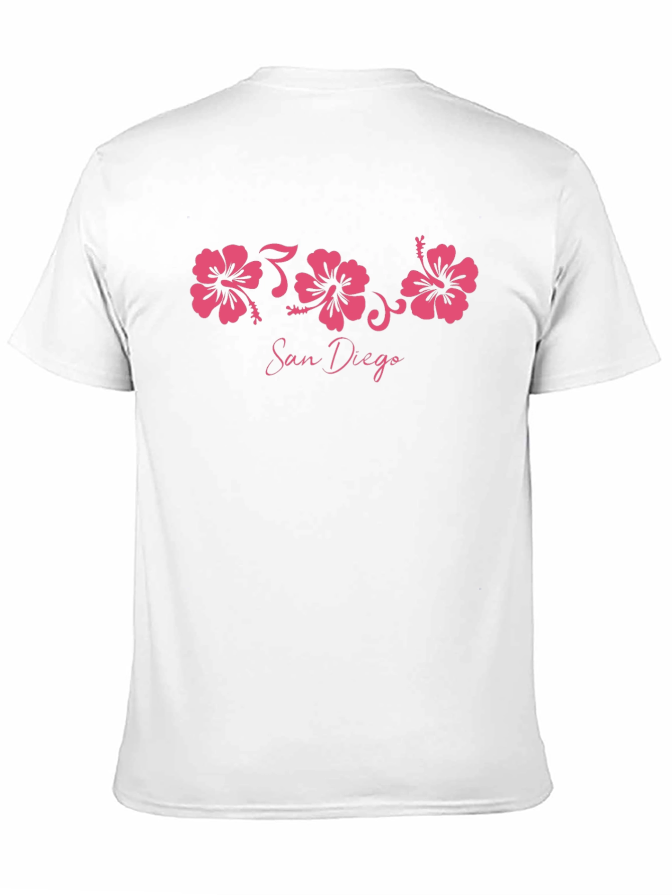San Diego Hibiscus Black T-Shirt