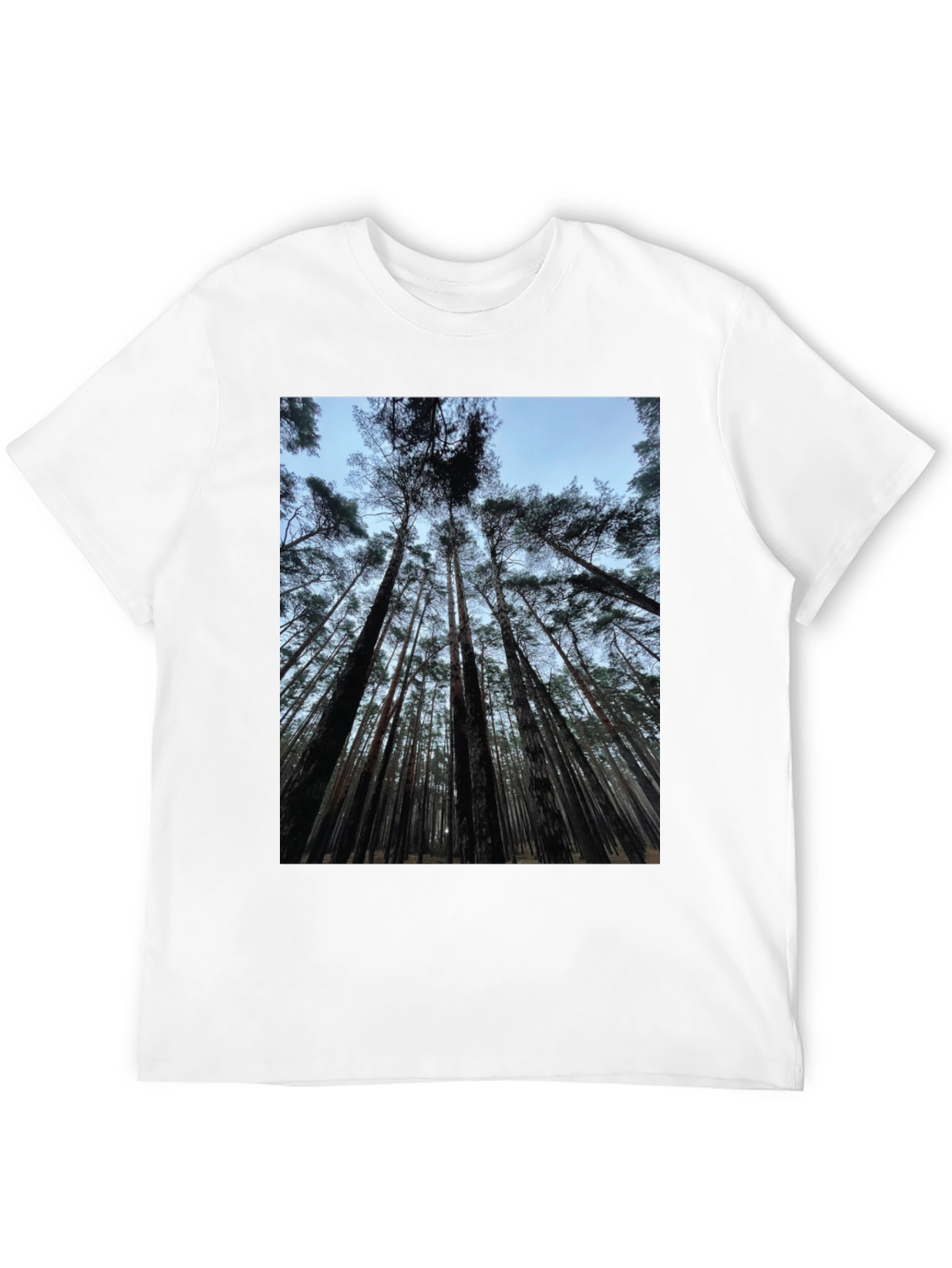 Forest Canopy Black T-Shirt