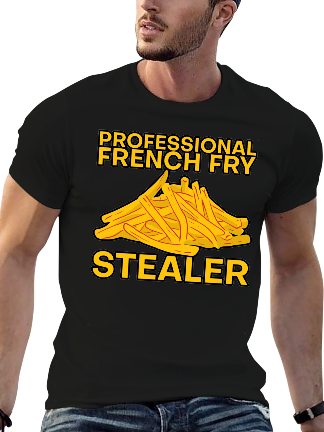 French Fry Stealer Graphic Tee