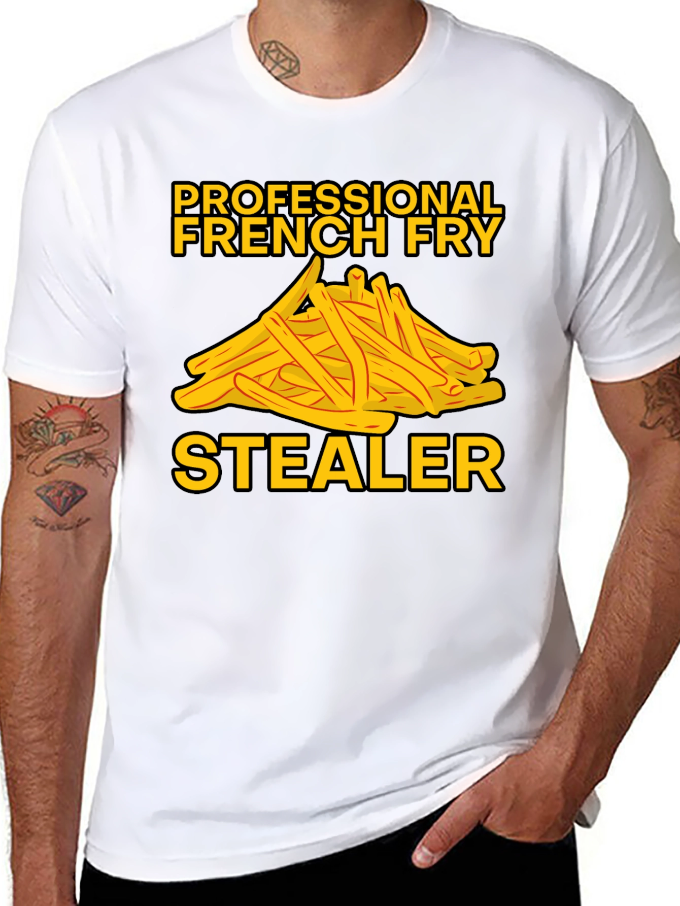 French Fry Stealer Graphic Tee