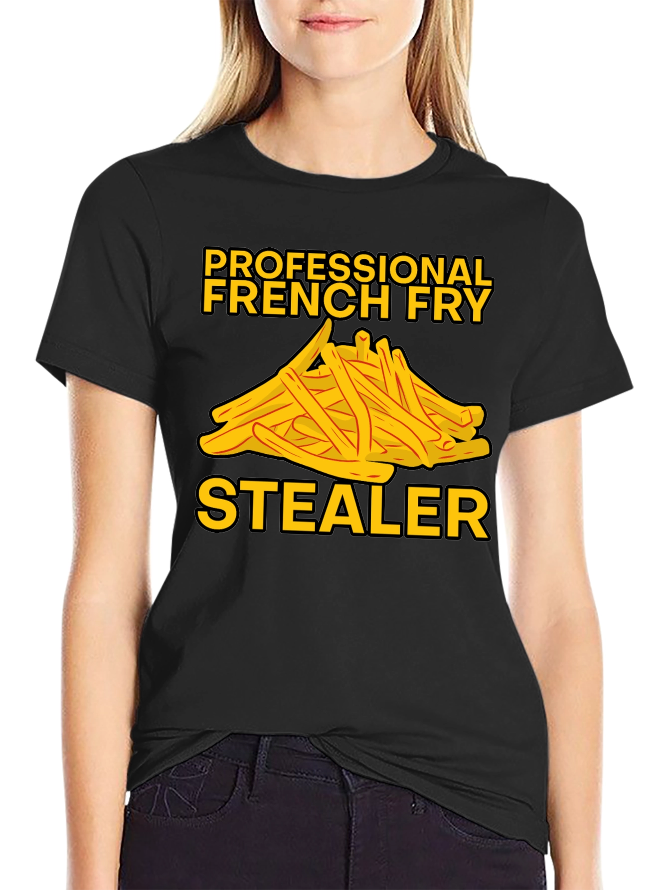 French Fry Stealer Graphic Tee