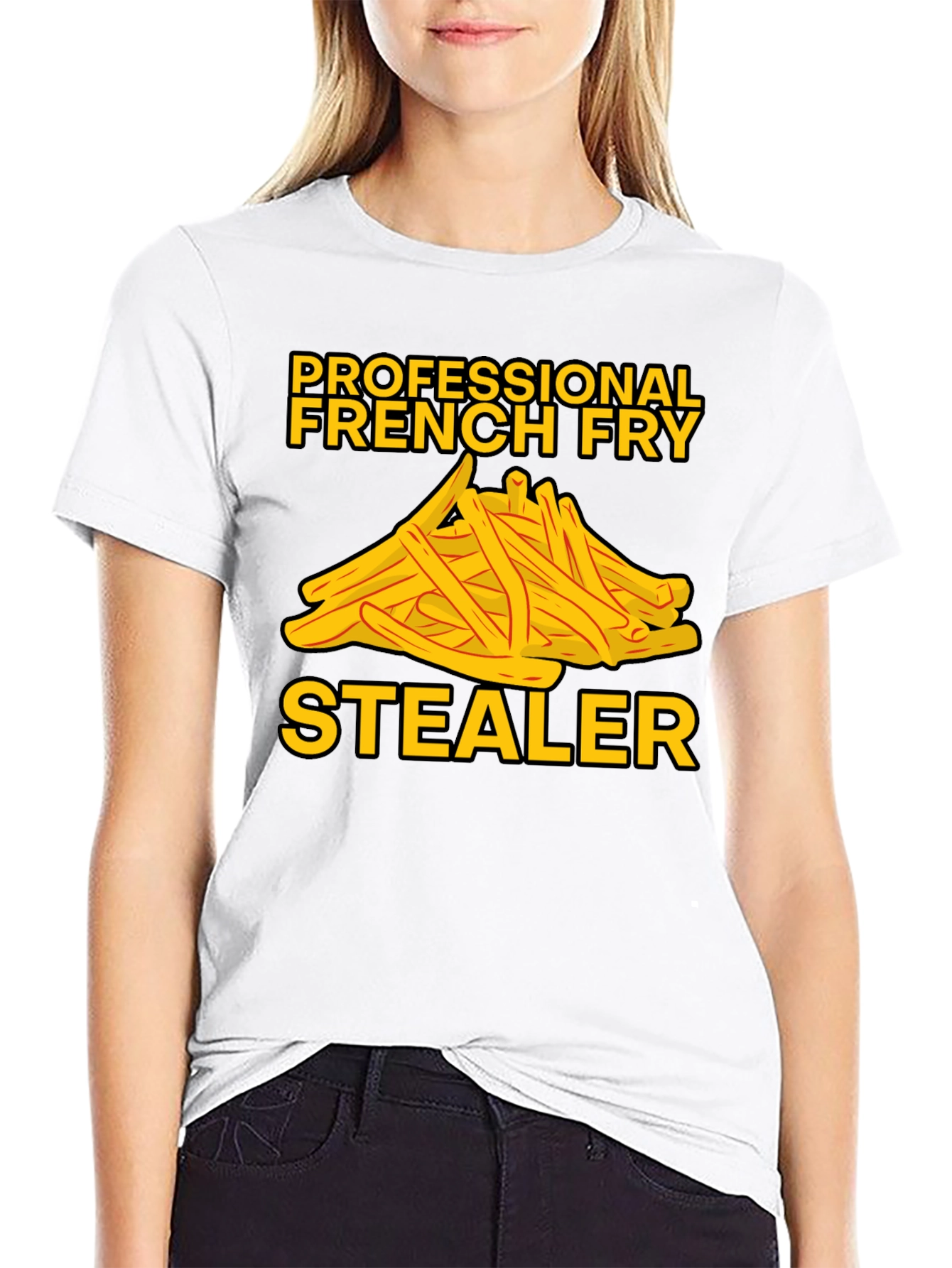 French Fry Stealer Graphic Tee
