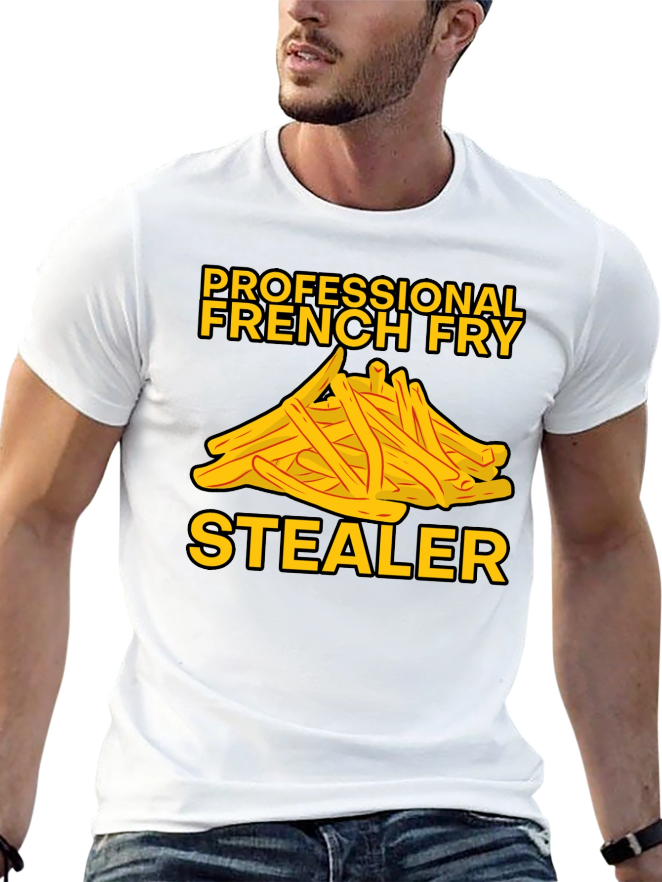 French Fry Stealer Graphic Tee