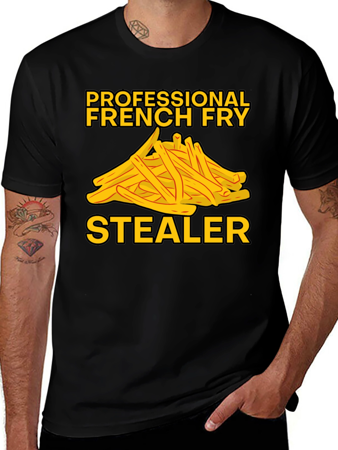 French Fry Stealer Graphic Tee