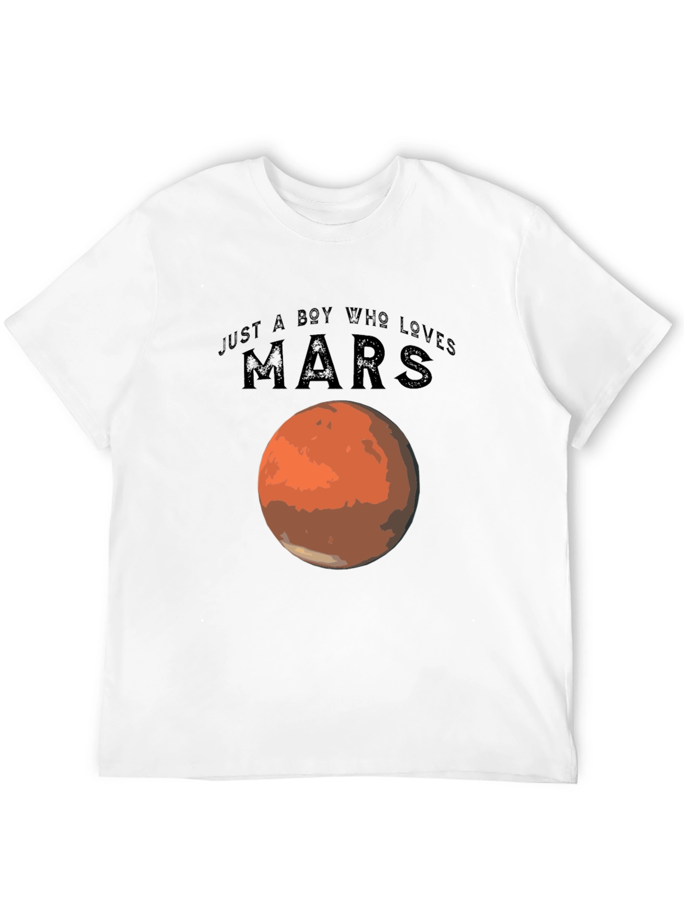 Just a Boy Who Loves Mars T-Shirt