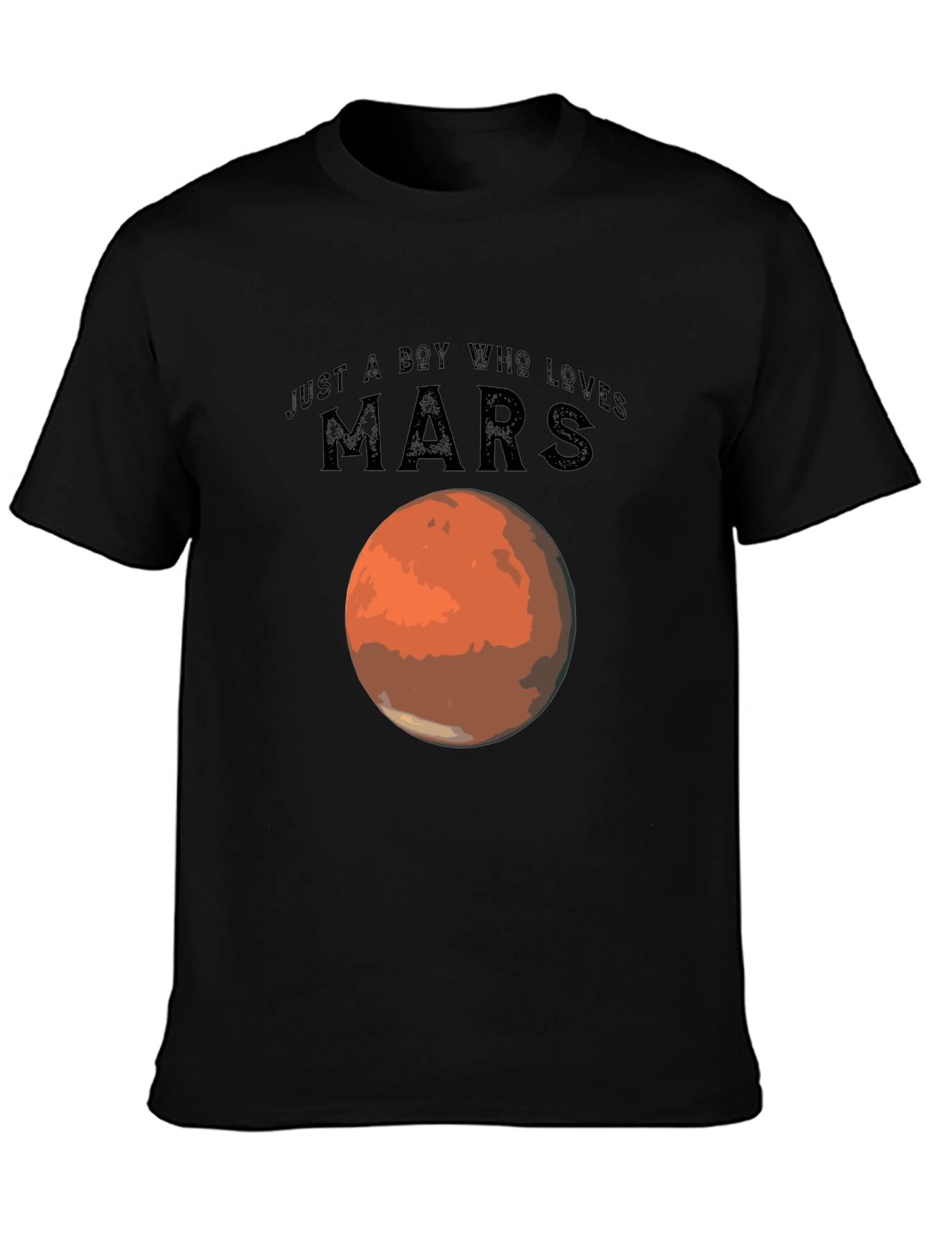 Just a Boy Who Loves Mars T-Shirt