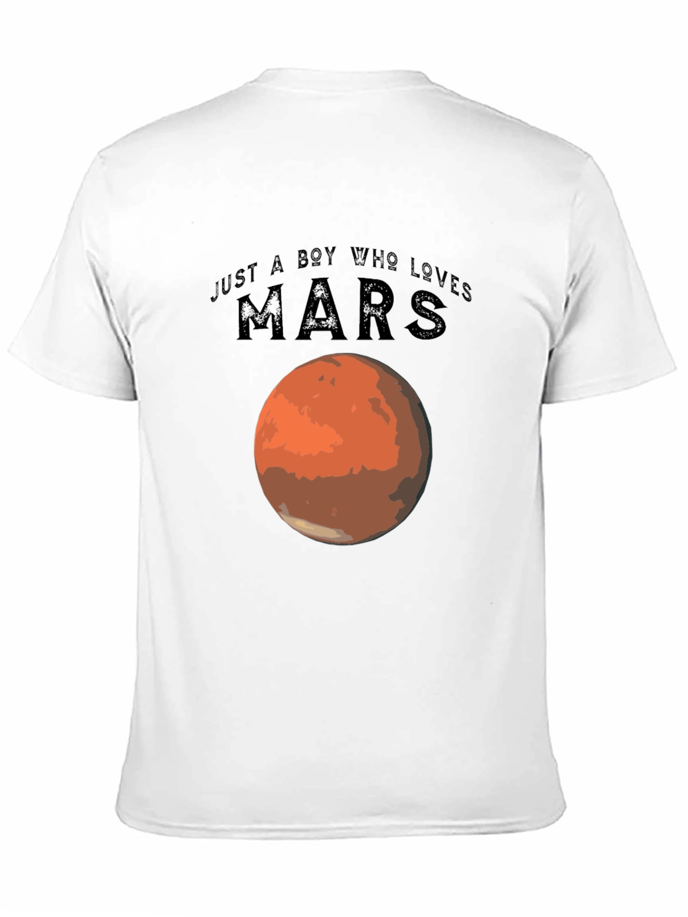 Just a Boy Who Loves Mars T-Shirt