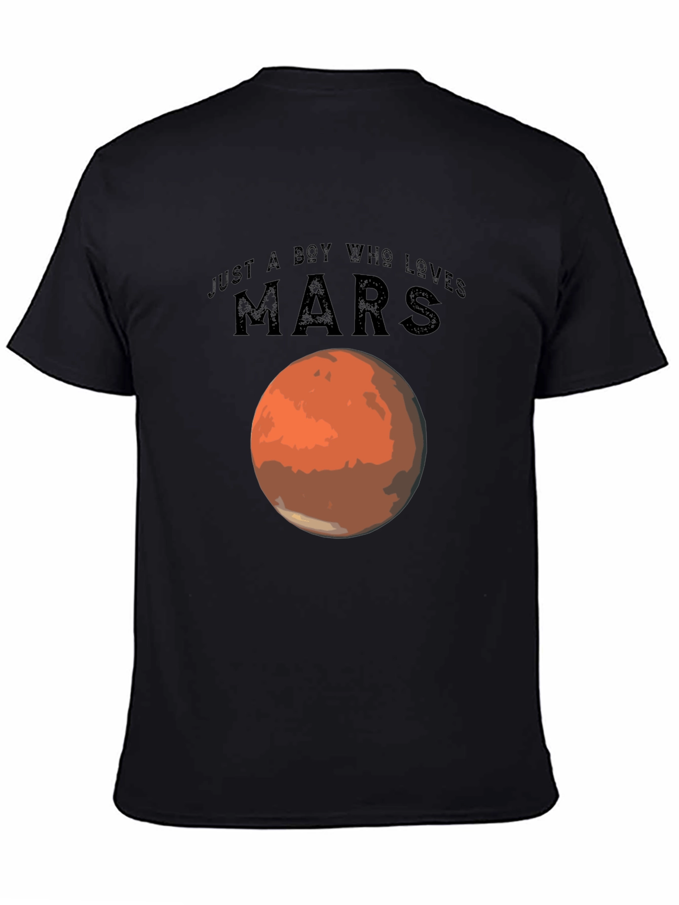 Just a Boy Who Loves Mars T-Shirt