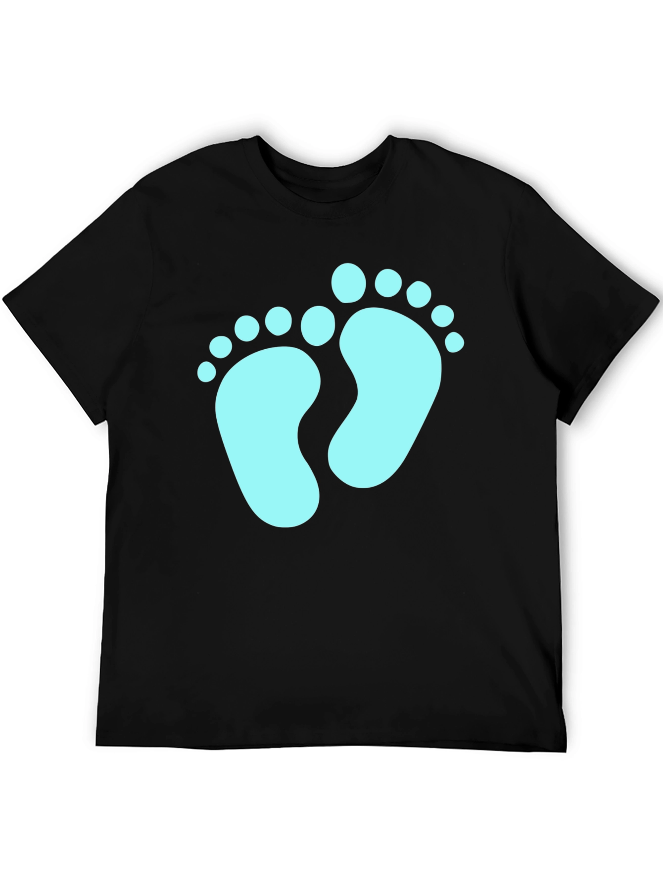 Baby Feet Graphic Tee - New Parent T-Shirt