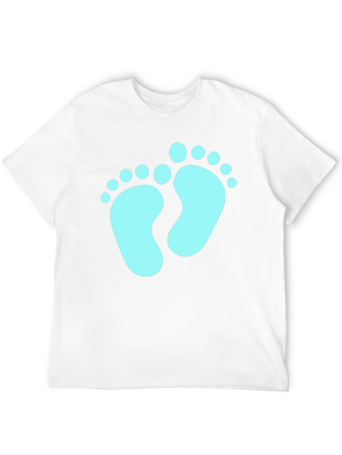 Baby Feet Graphic Tee - New Parent T-Shirt