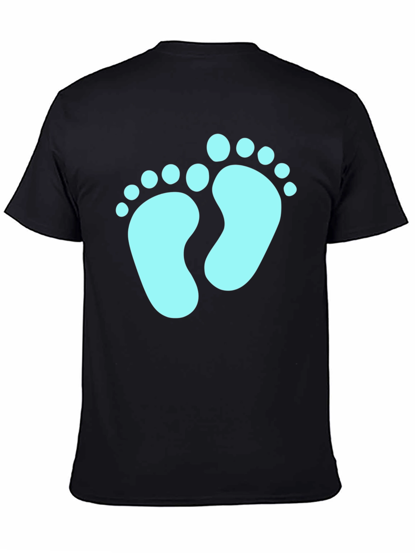 Baby Feet Graphic Tee - New Parent T-Shirt