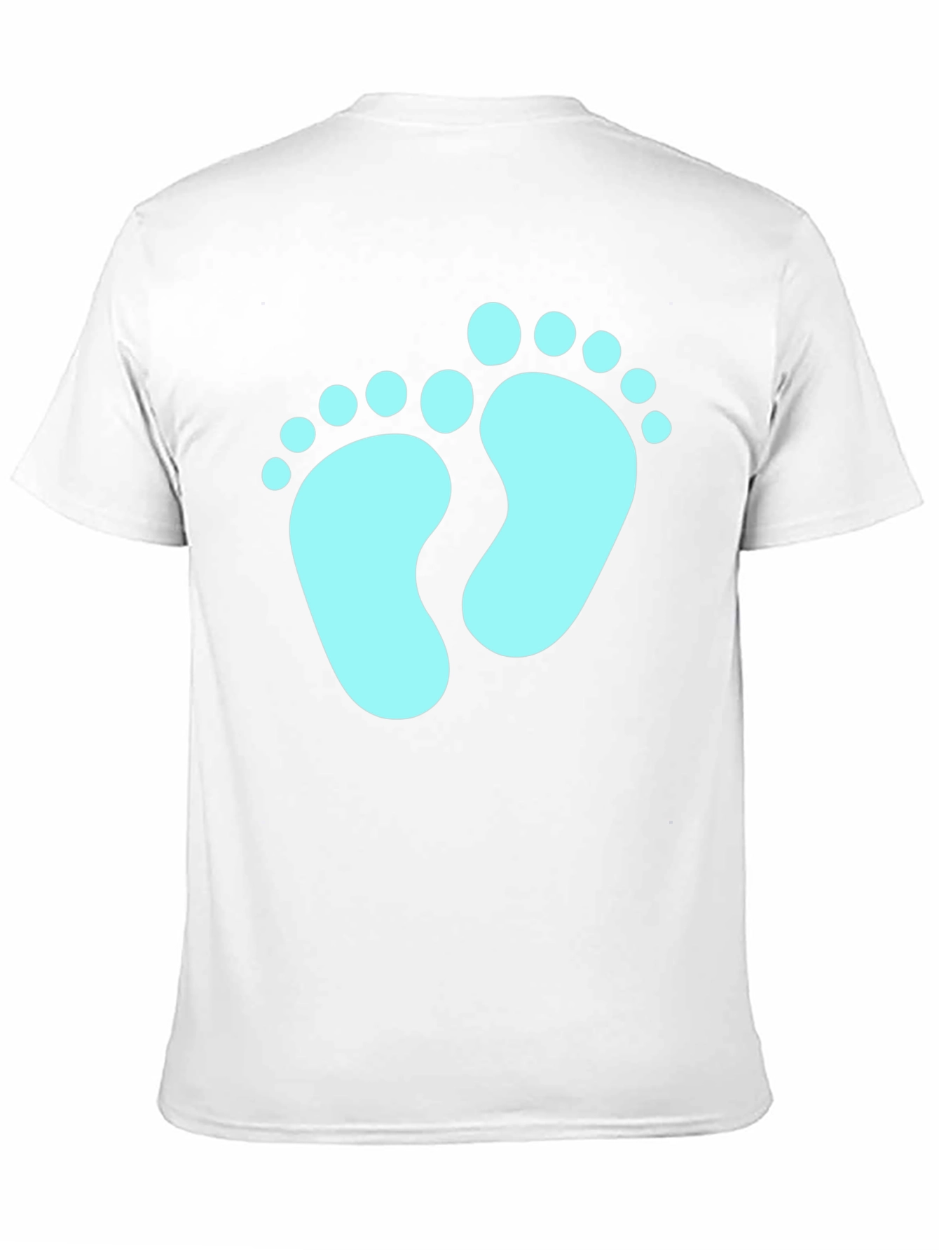 Baby Feet Graphic Tee - New Parent T-Shirt