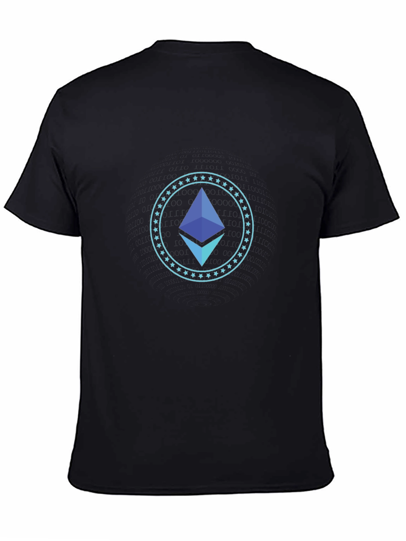 Ethereum Crypto Black T-Shirt - Stylish & Modern