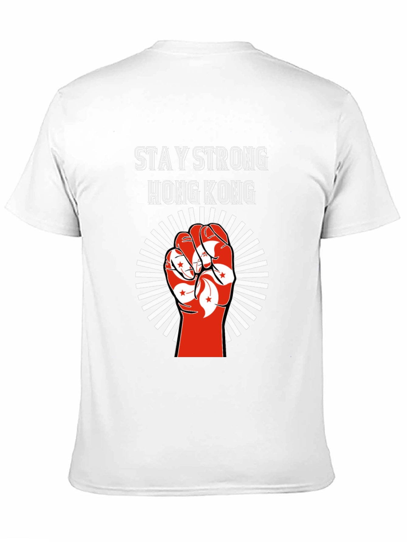 Stay Strong Hong Kong Graphic Tee - Black
