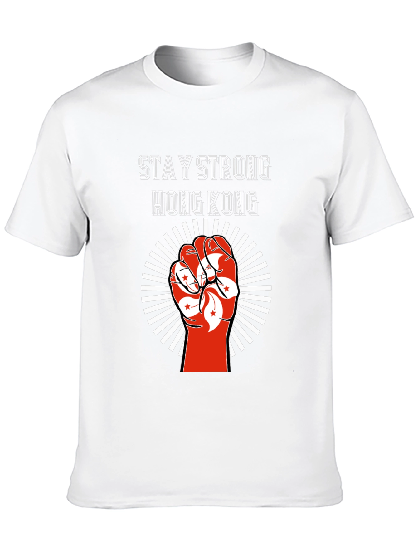 Stay Strong Hong Kong Graphic Tee - Black