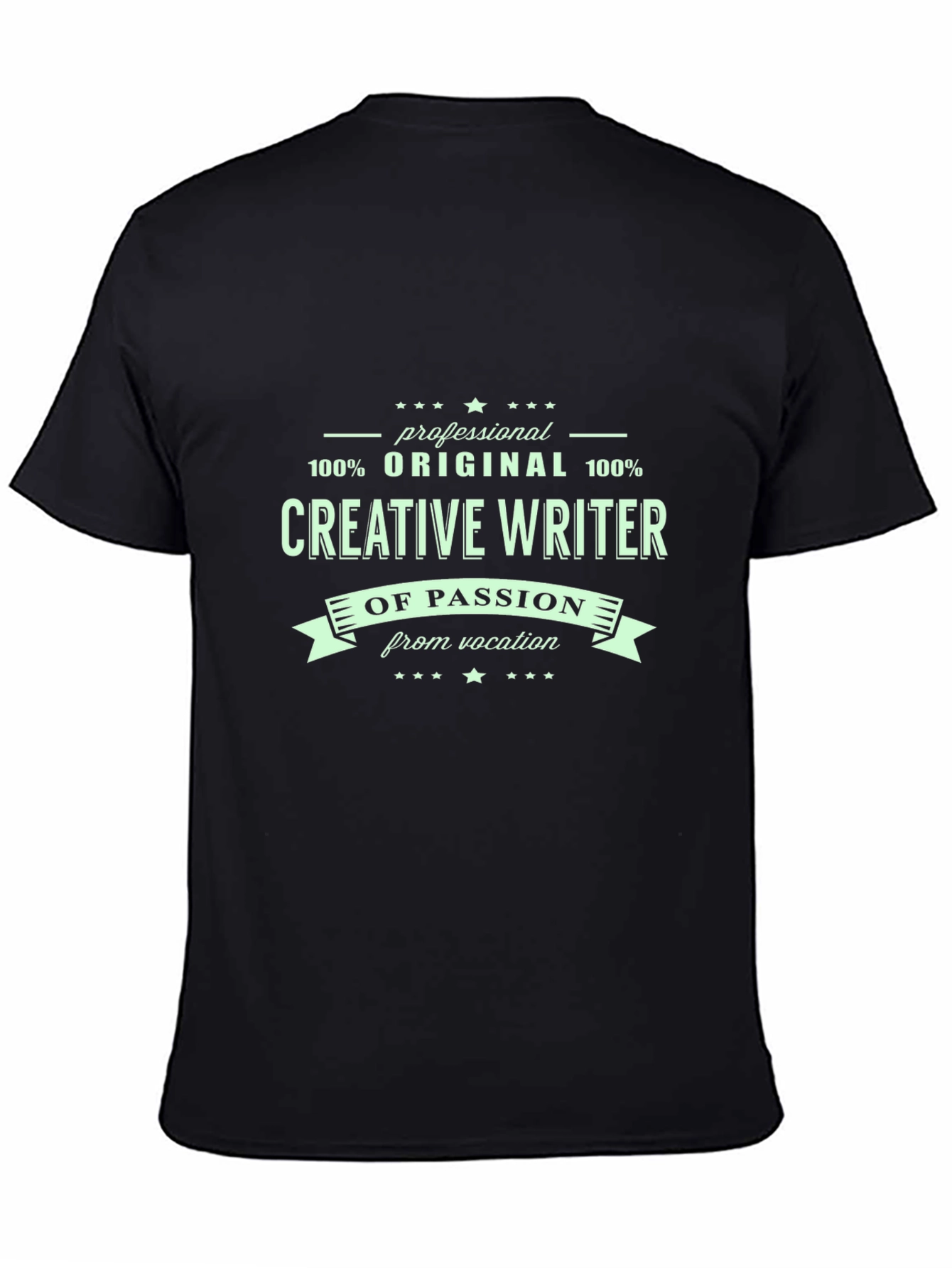 Creative Writer T-Shirt - Original & Professional Design
