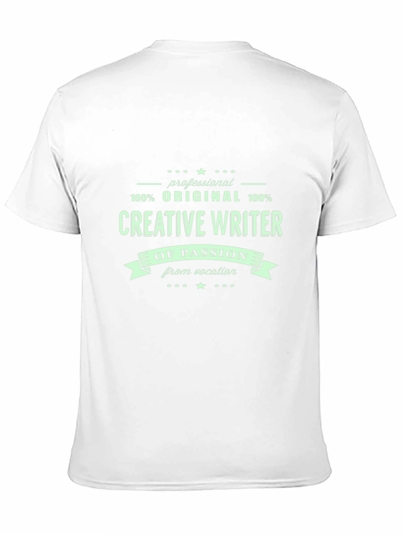 Creative Writer T-Shirt - Original & Professional Design