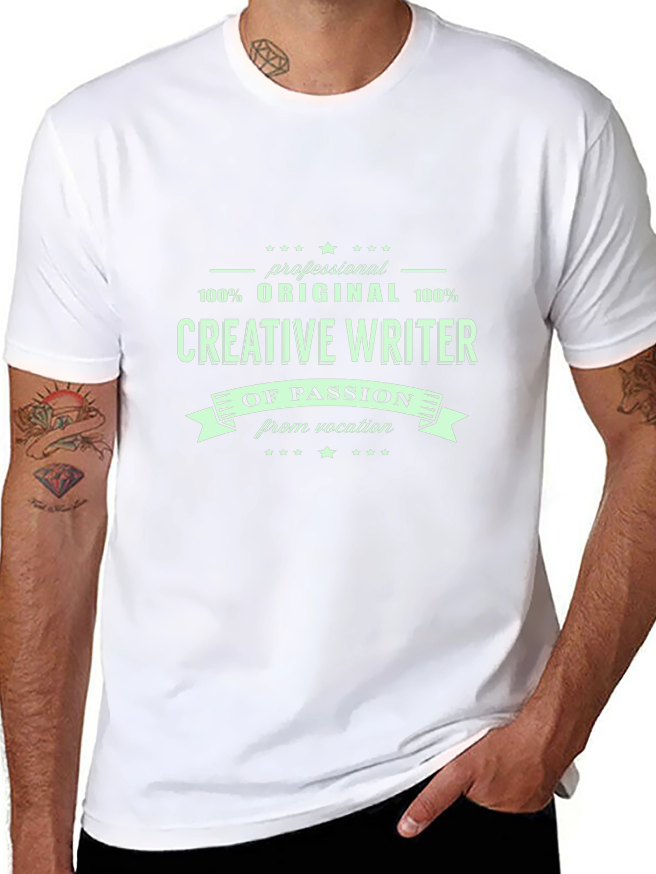 Creative Writer T-Shirt - Original & Professional Design