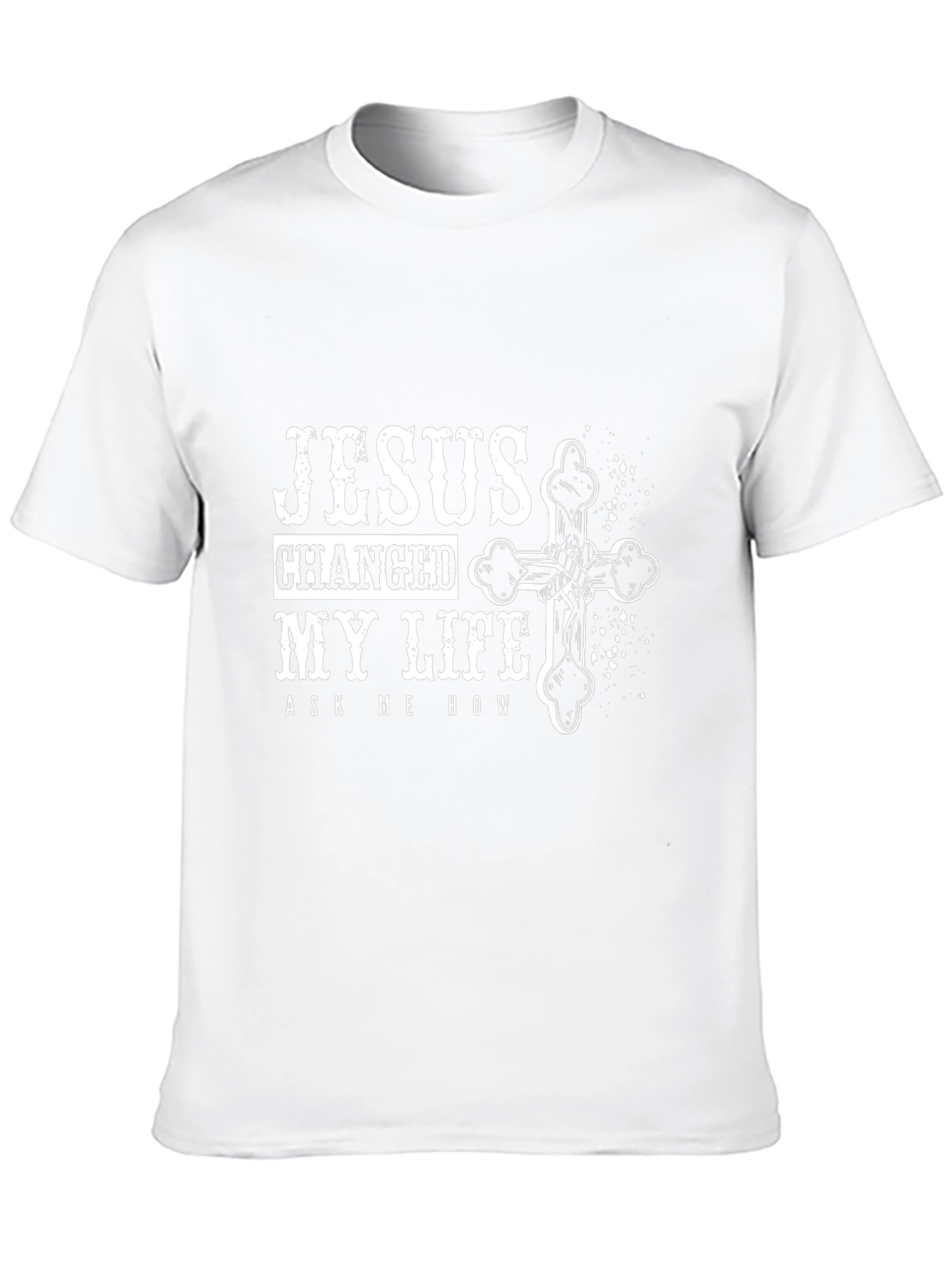 Jesus Changed My Life T-Shirt - Christian Faith Tee