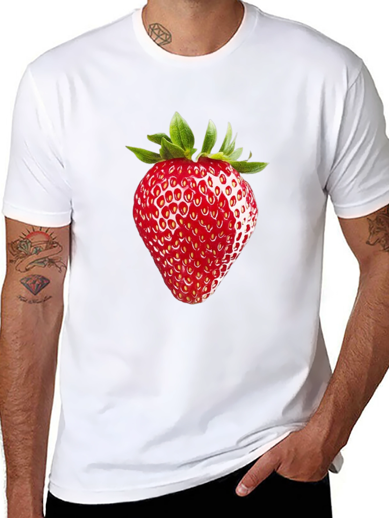 Strawberry T-Shirt - Fresh Fruit Tee