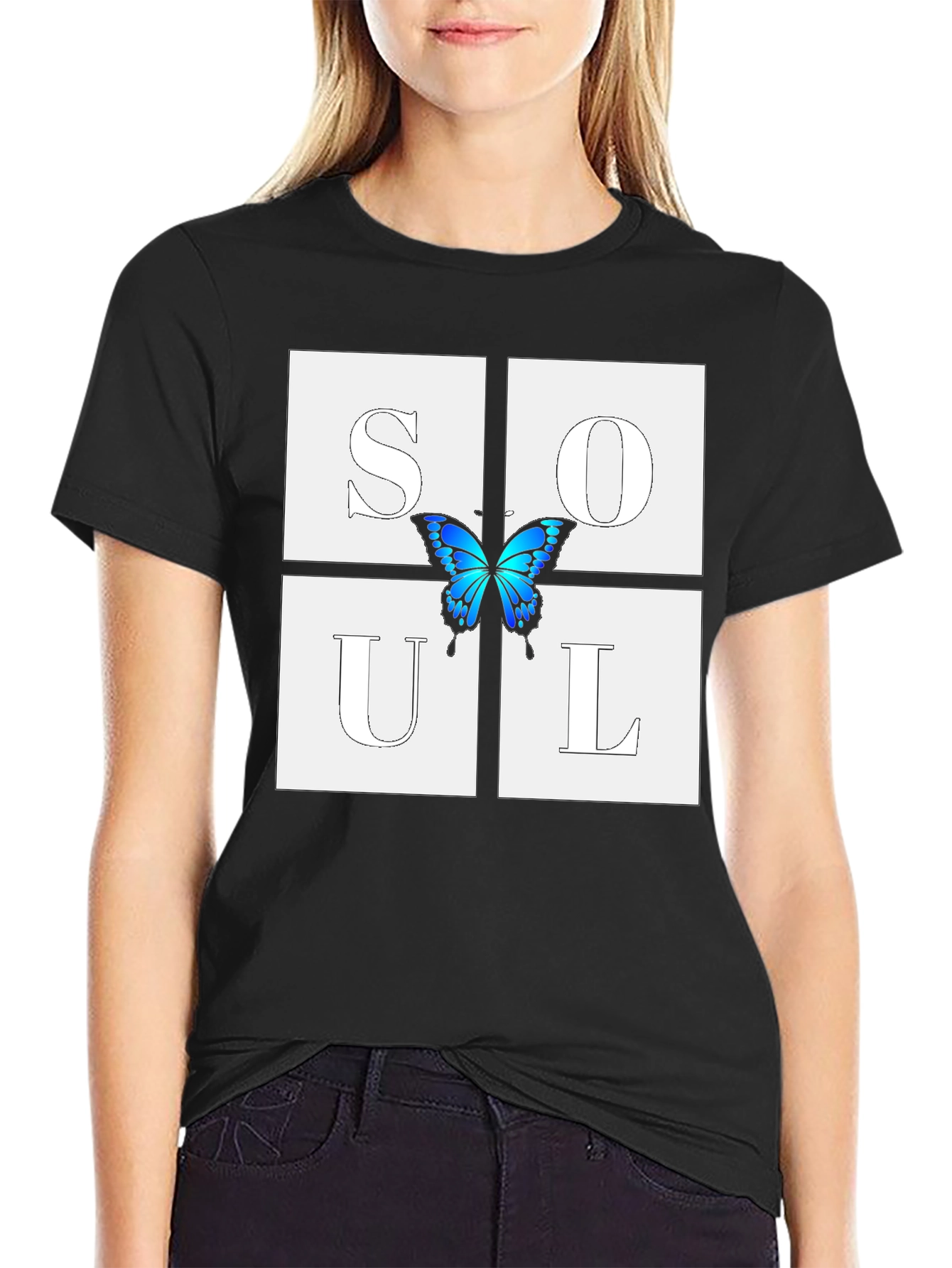 Soul Butterfly Graphic T-Shirt