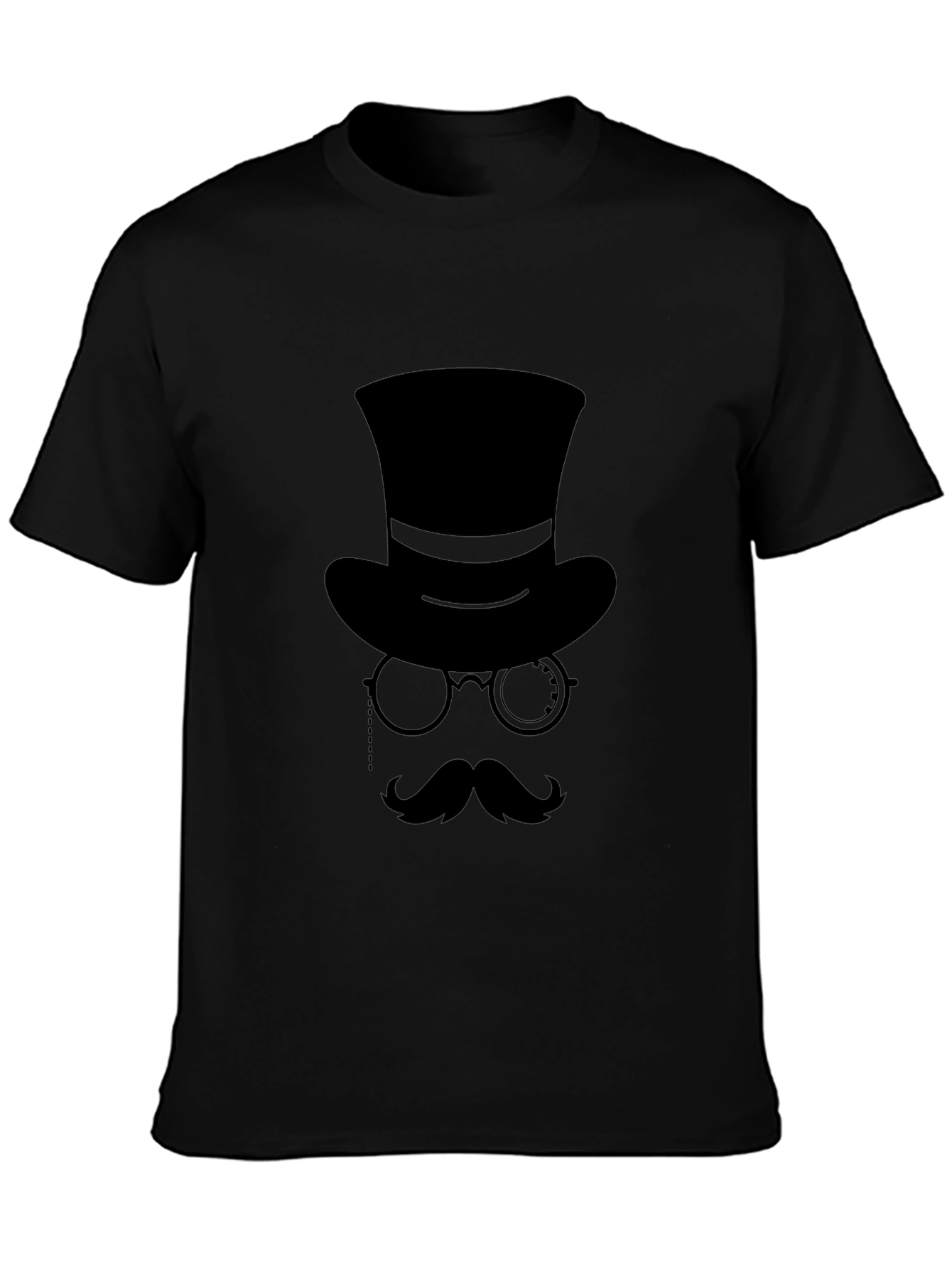 Gentleman Graphic Tee - Top Hat & Monocle