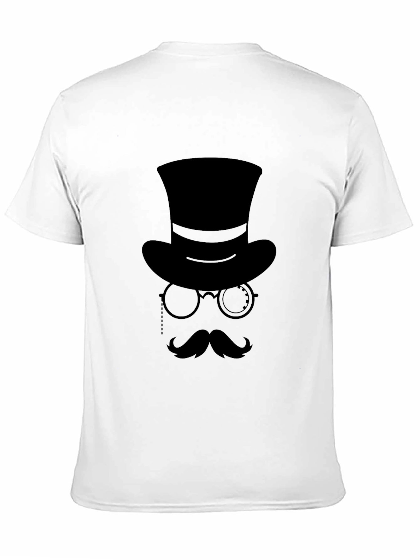 Gentleman Graphic Tee - Top Hat & Monocle