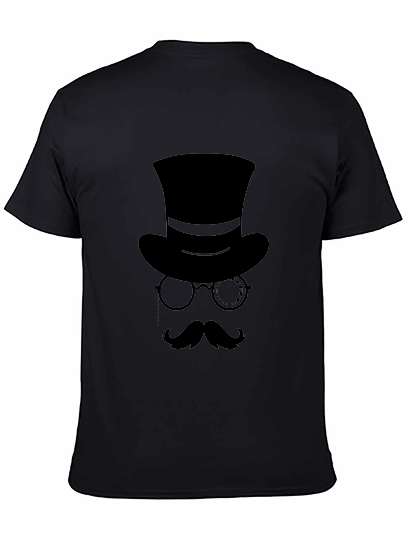 Gentleman Graphic Tee - Top Hat & Monocle