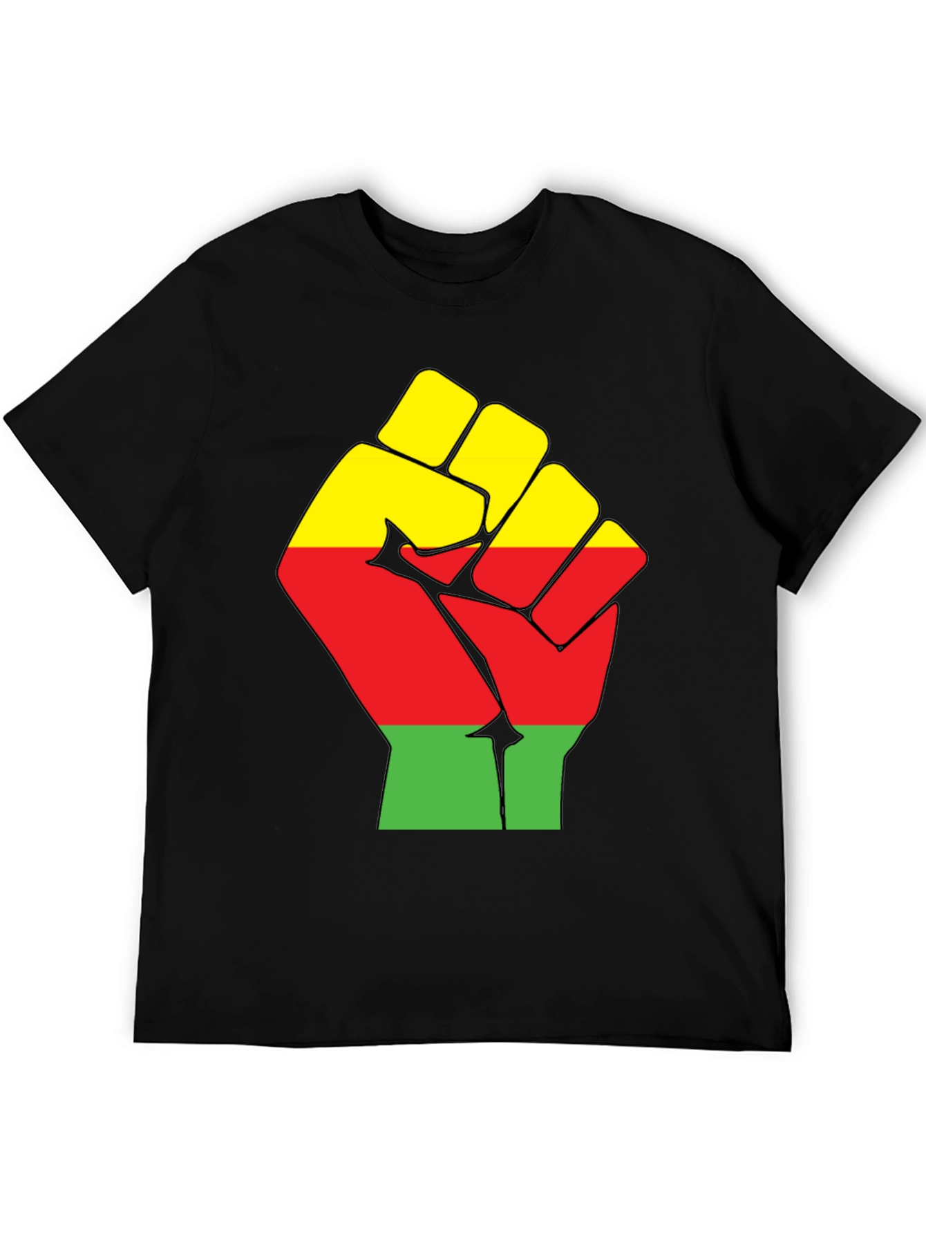 Pan-African Fist Graphic T-Shirt
