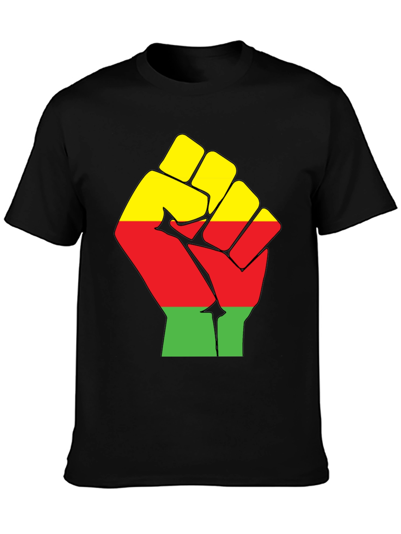 Pan-African Fist Graphic T-Shirt