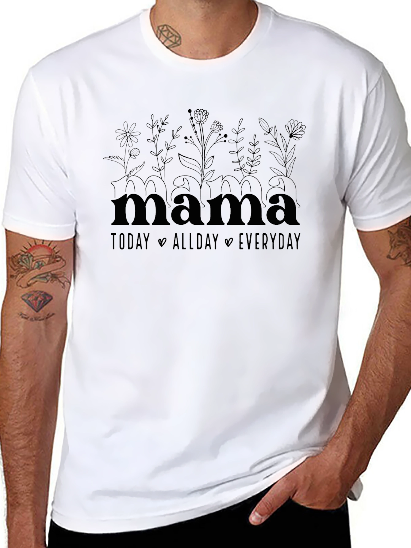 Mama All Day Everyday Graphic Tee