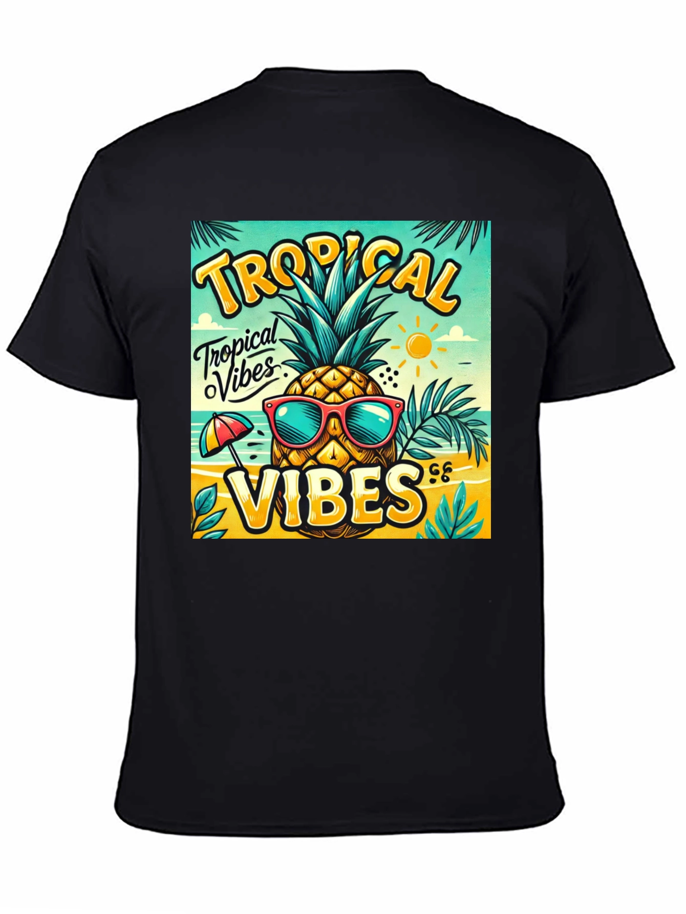 Tropical Vibes Pineapple T-Shirt
