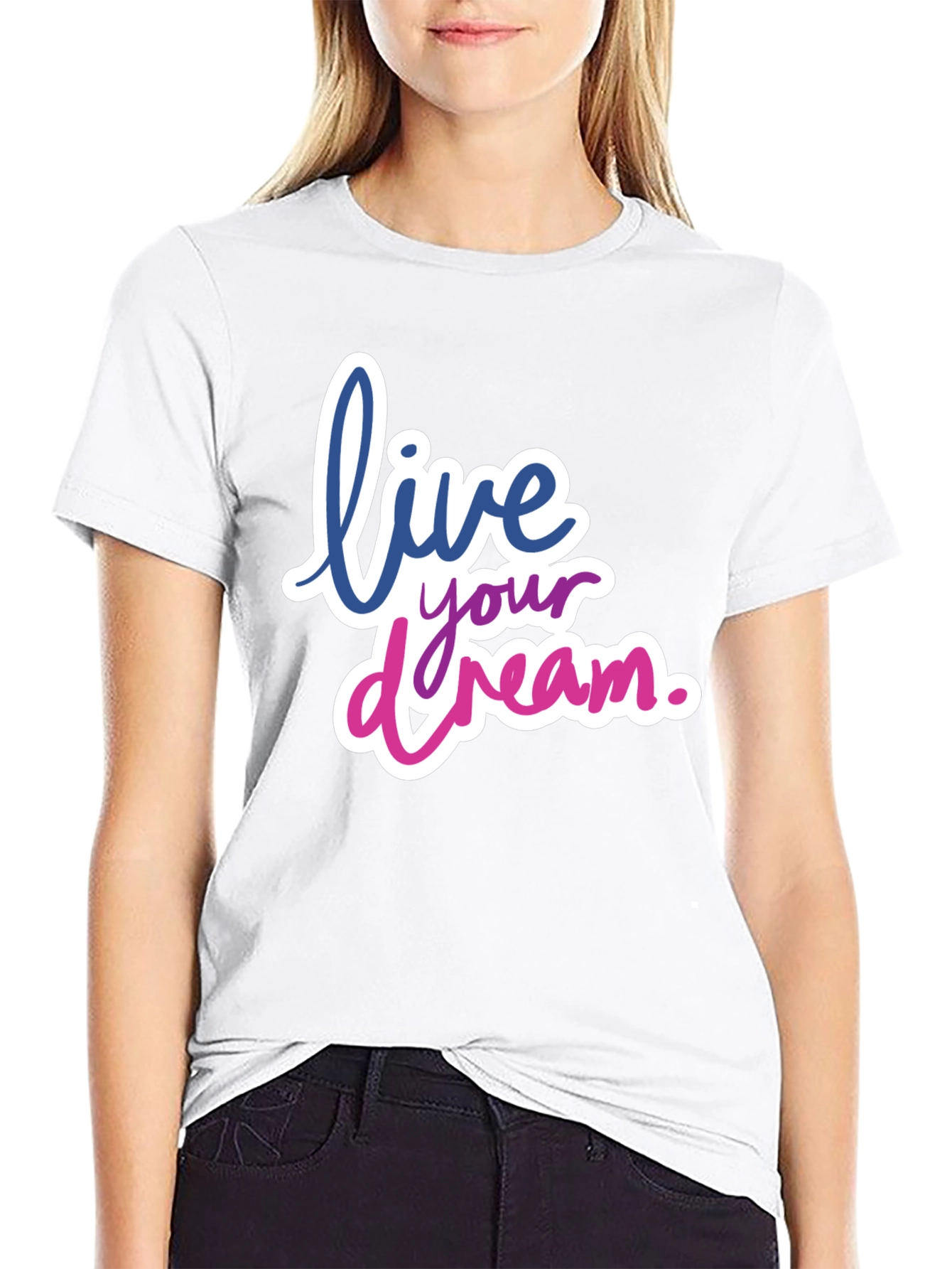 Live Your Dream Black T-Shirt