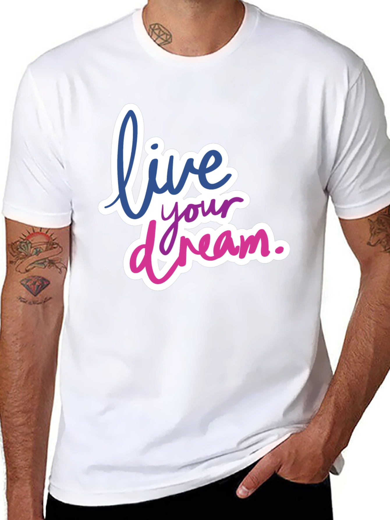 Live Your Dream Black T-Shirt