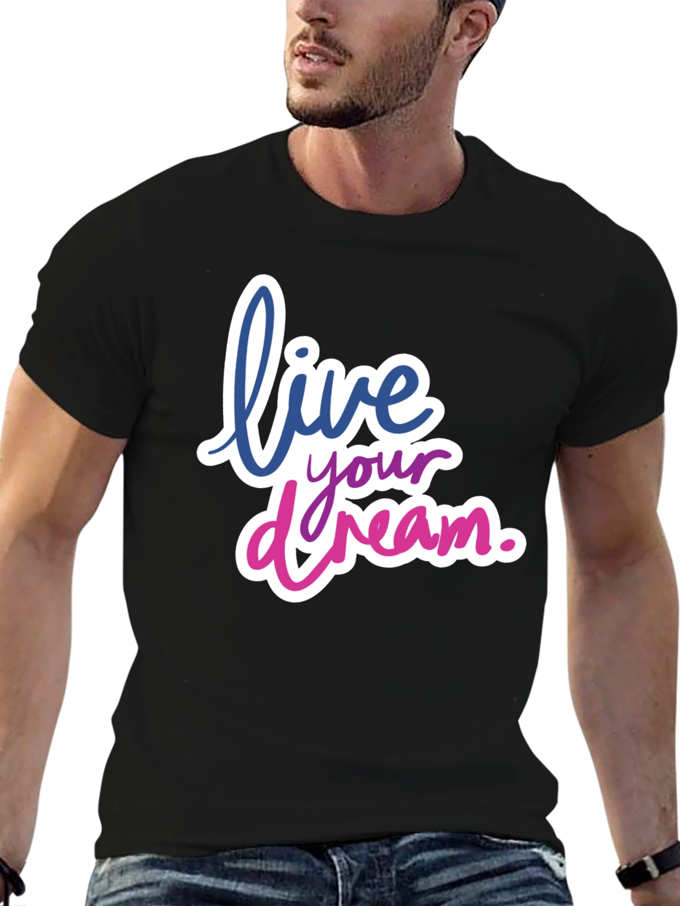 Live Your Dream Black T-Shirt