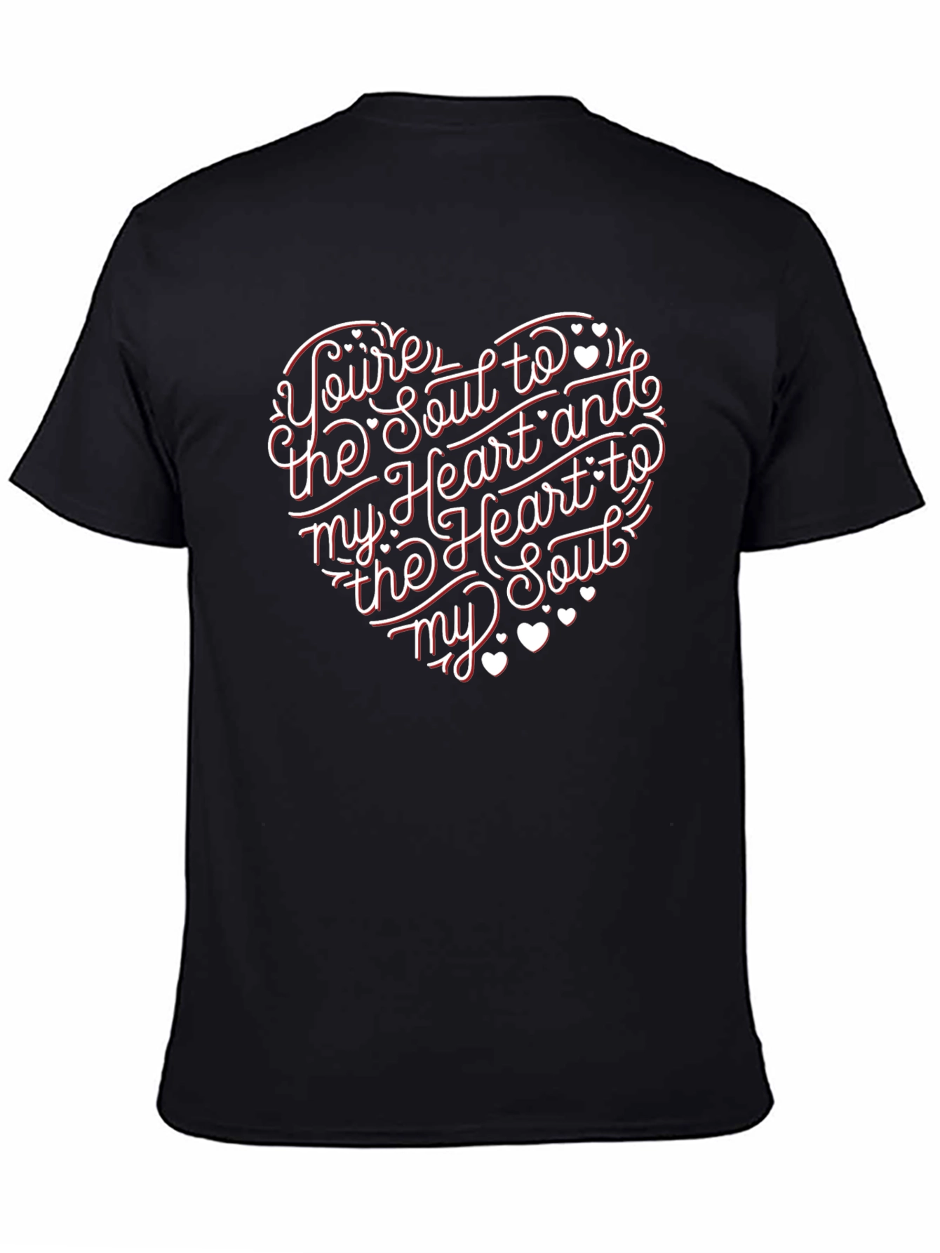 Soul to Heart T-Shirt - Romantic Graphic Tee