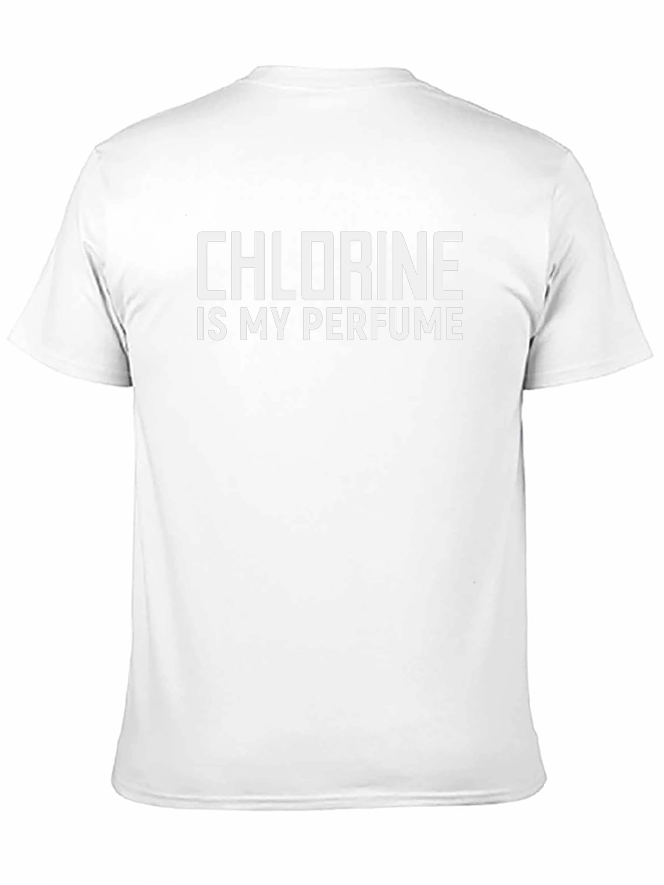 Chlorine is My Perfume Graphic T-Shirt - Black