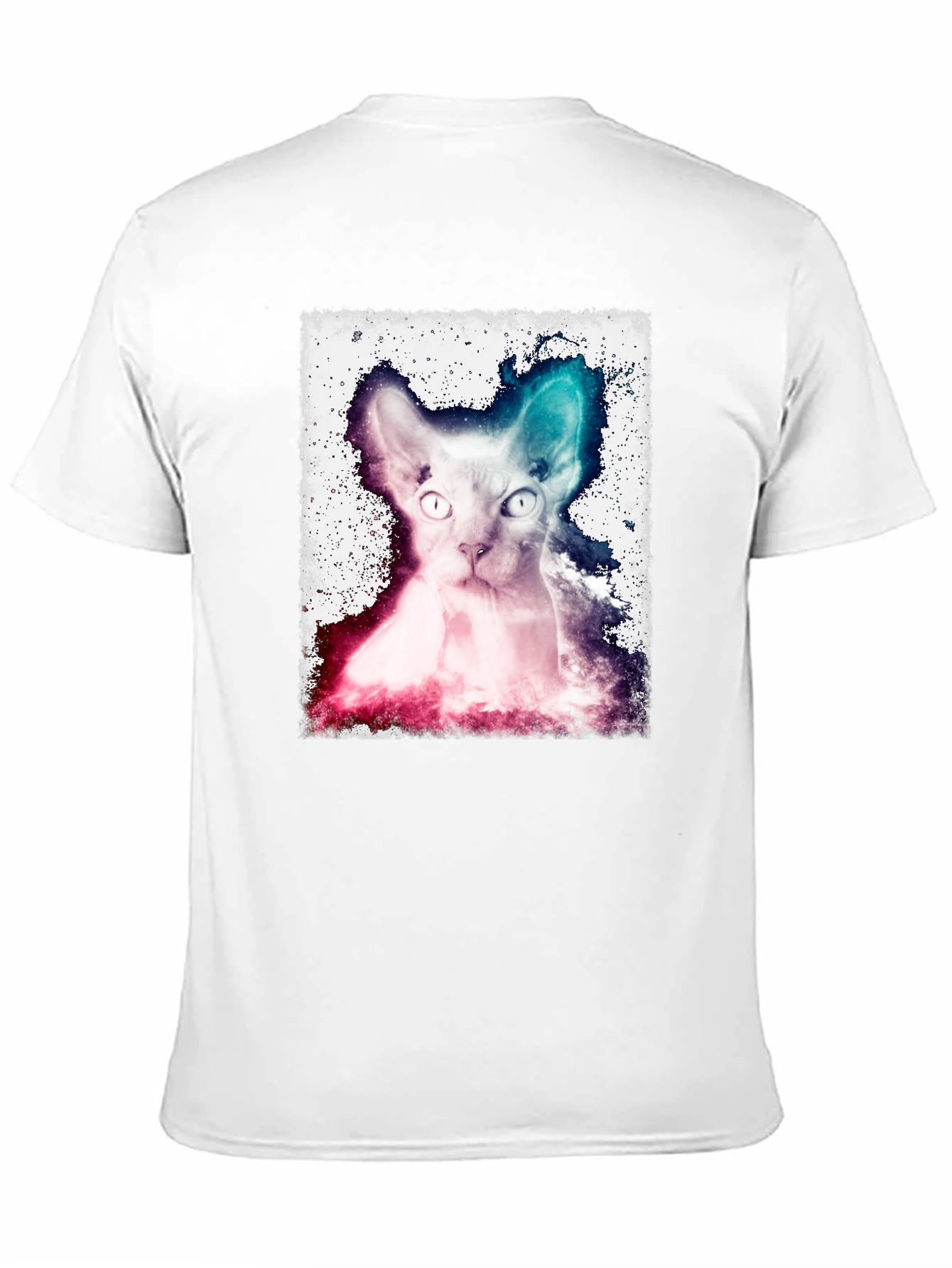 Galaxy Cat Graphic Tee - Unique Design