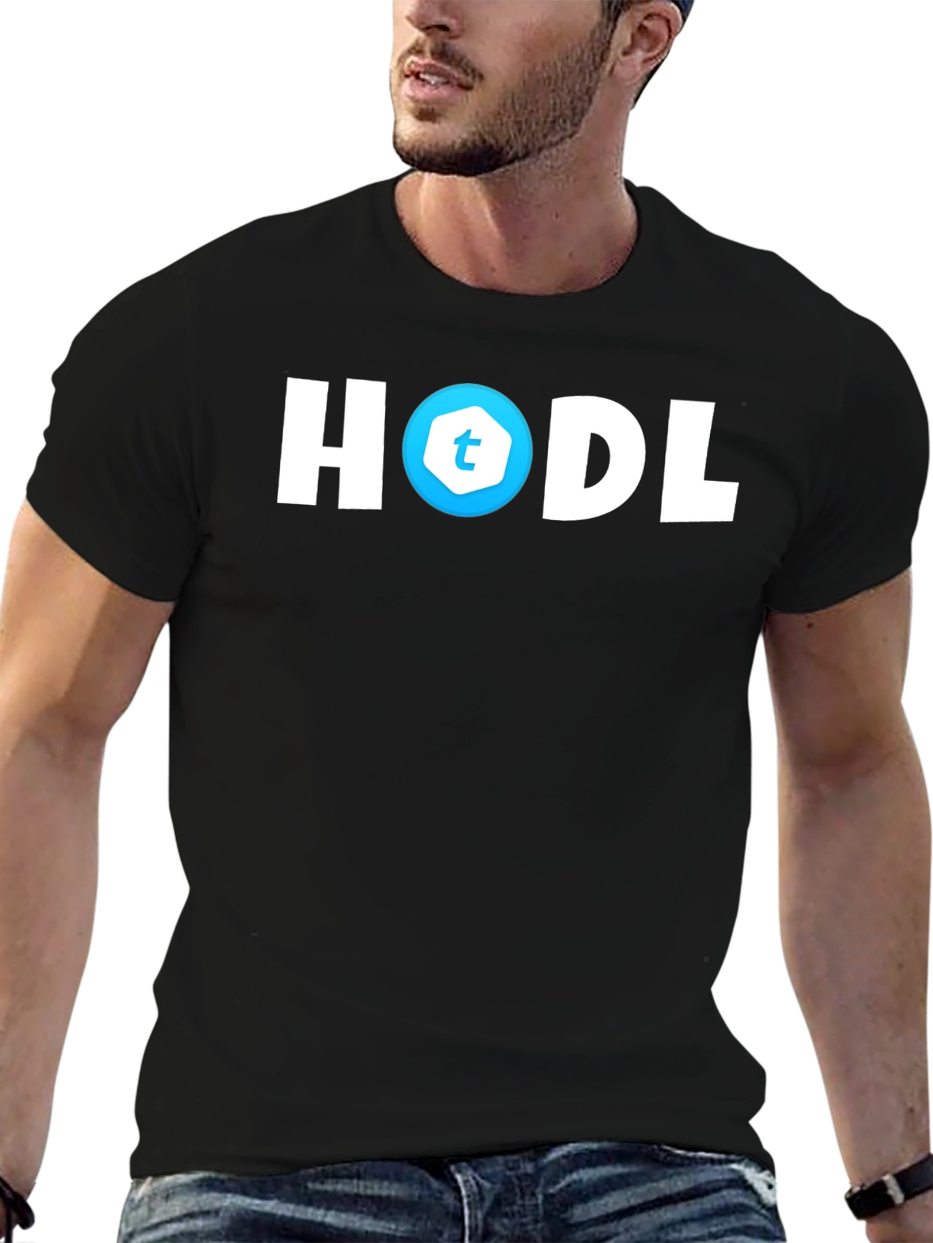 HODL Crypto T-Shirt - Keep Calm and Hold On!