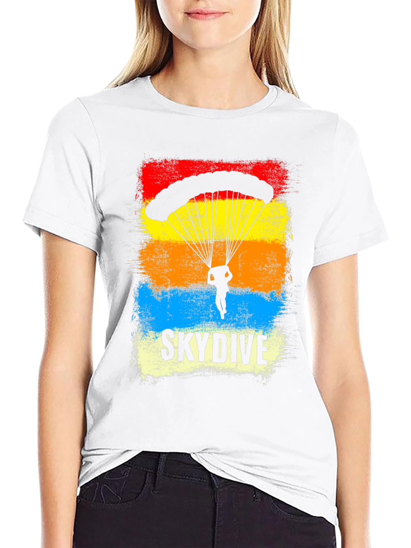 Skydiving Graphic Tee - Adventure Awaits!