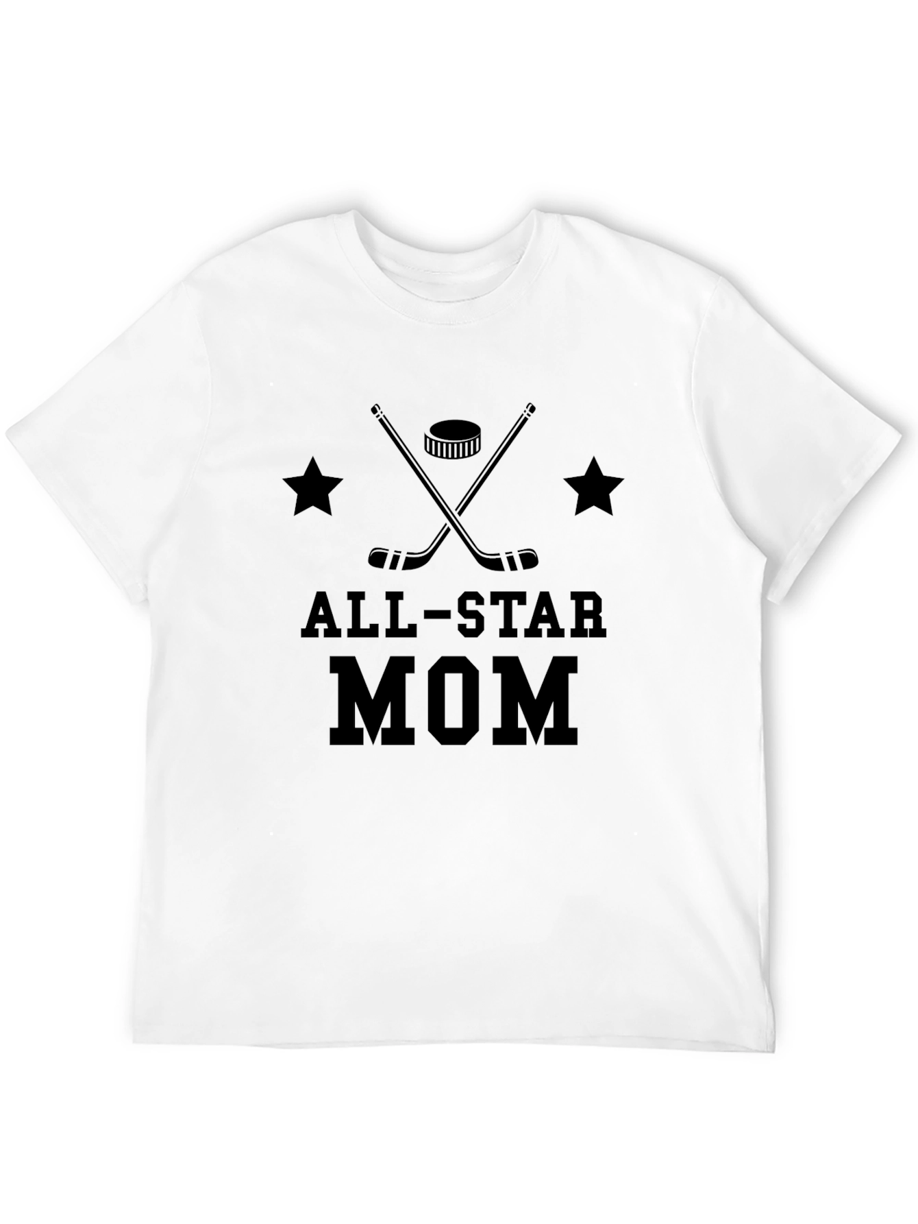 All-Star Mom T-Shirt Hockey Design
